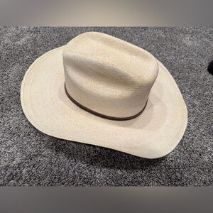 Atwood Cream Cowboy Hat size 7 1/8